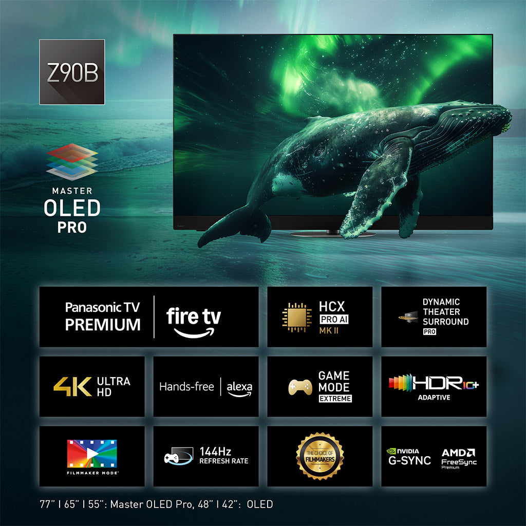 Panasonic TV-55Z90BEBA 55" 4K OLED TV