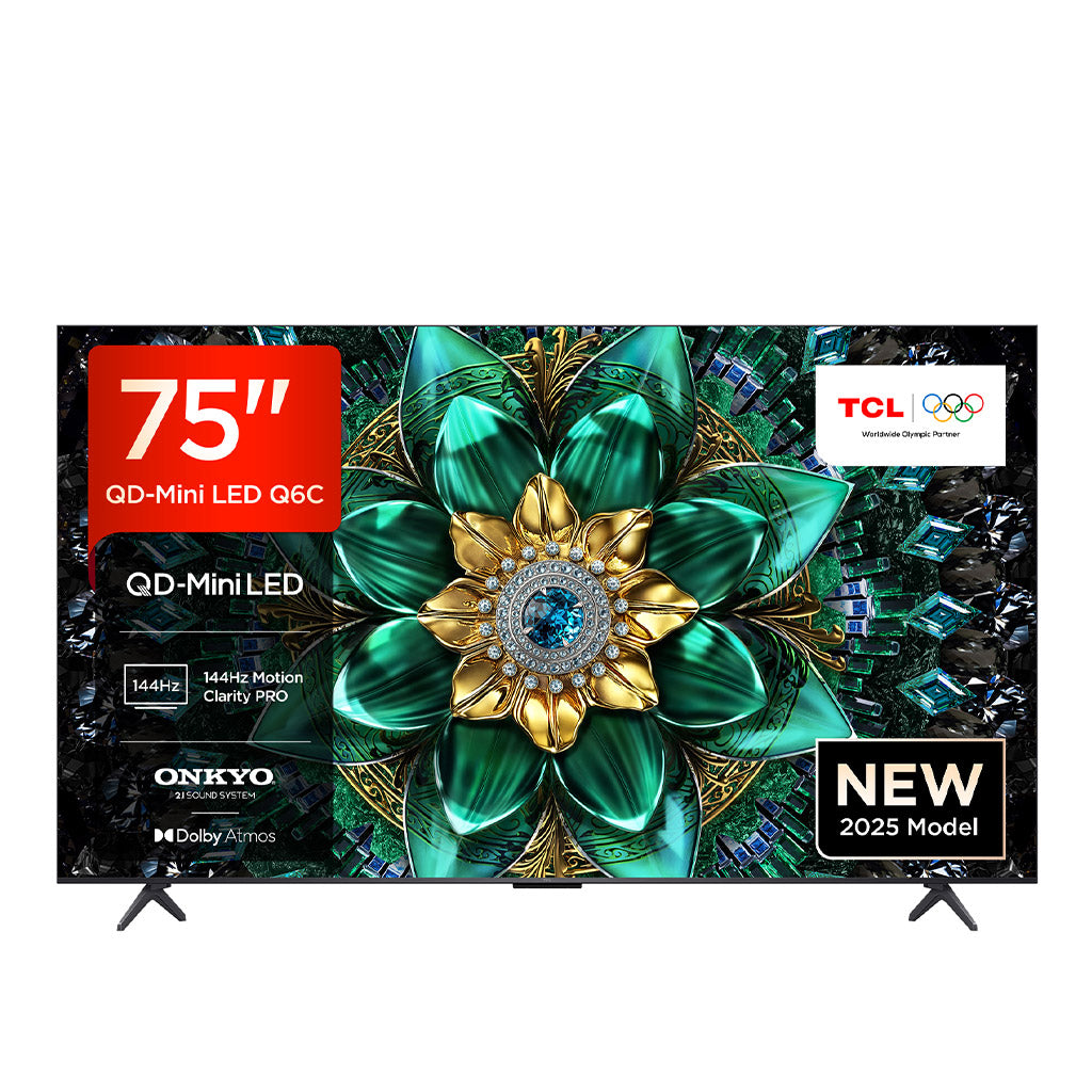 TCL 75Q6C 75" 4K UHD QD-Mini LED TV