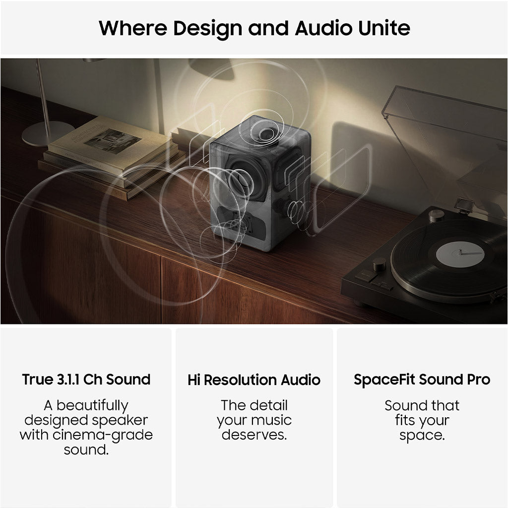 Samsung HW-LS70H Multi-Directional WiFi-Bluetooth Wireless Speaker