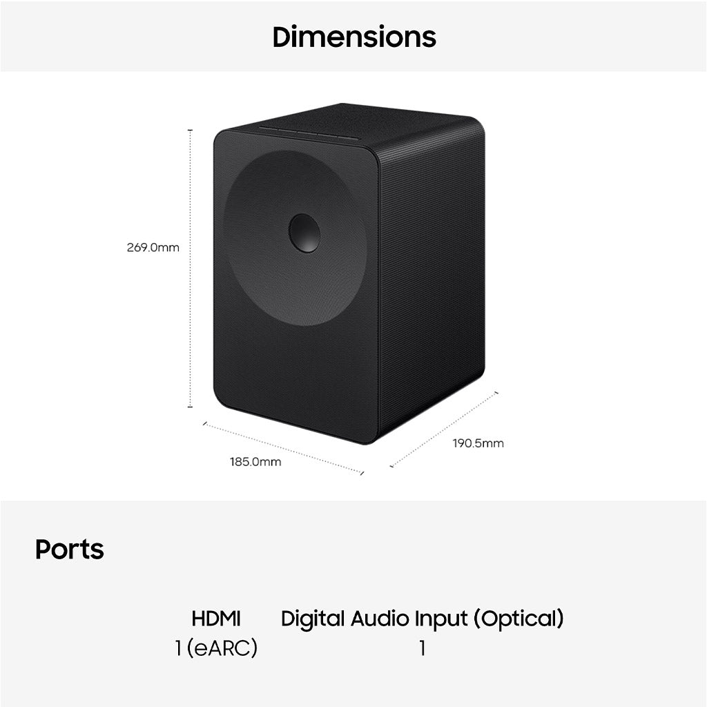 Samsung HW-LS70H Multi-Directional WiFi-Bluetooth Wireless Speaker