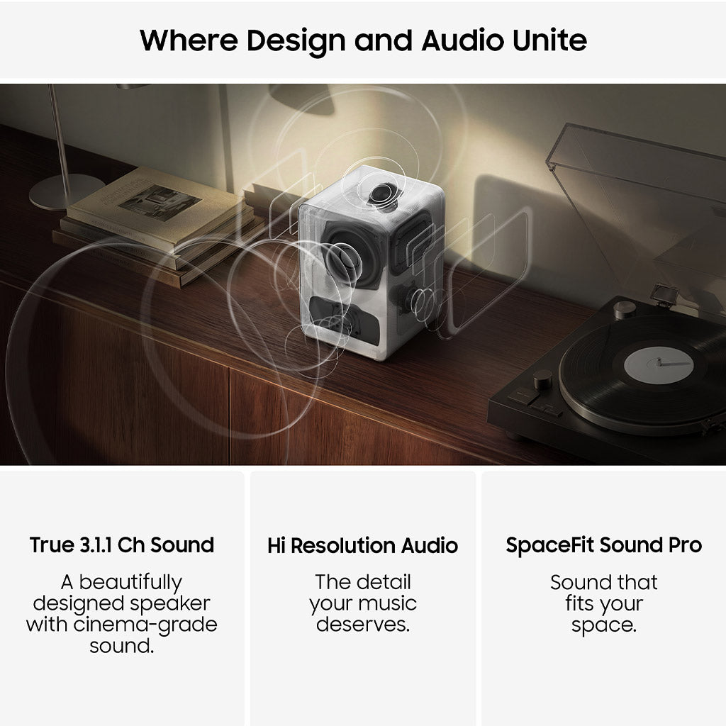 Samsung HW-LS71H Multi-Directional WiFi-Bluetooth Wireless Speaker