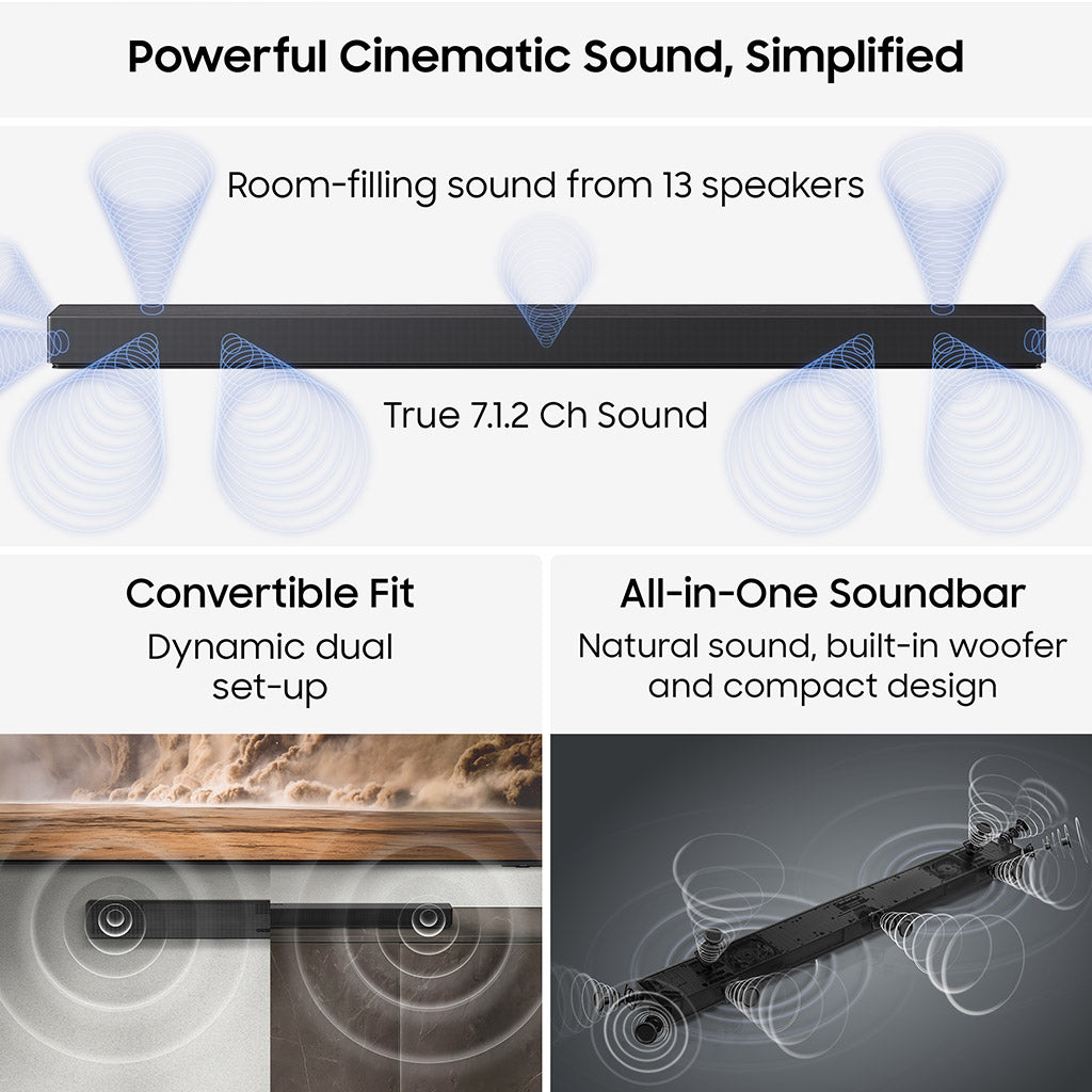 Samsung HW-QS90H 7.1.2Ch All in One Soundbar