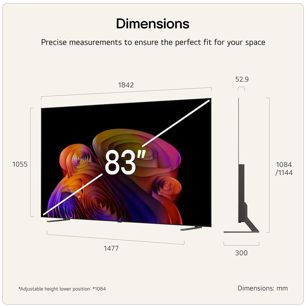 LG OLED83B6ELB 83" 4K OLED AI TV