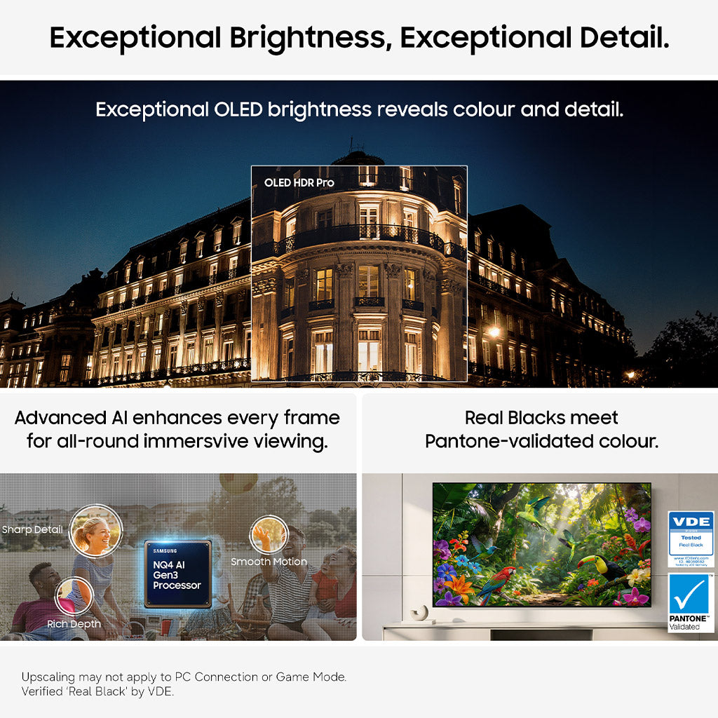 Samsung OLED QE77S95HF 77" Vision AI TV