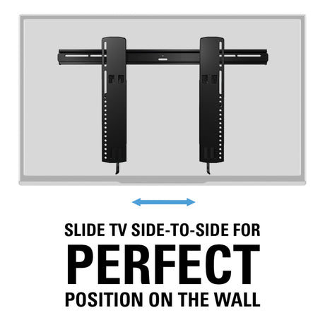 SANUS VLT16-B2 Ultra Slim Low Profile TV Mount for 40"-85" TVs