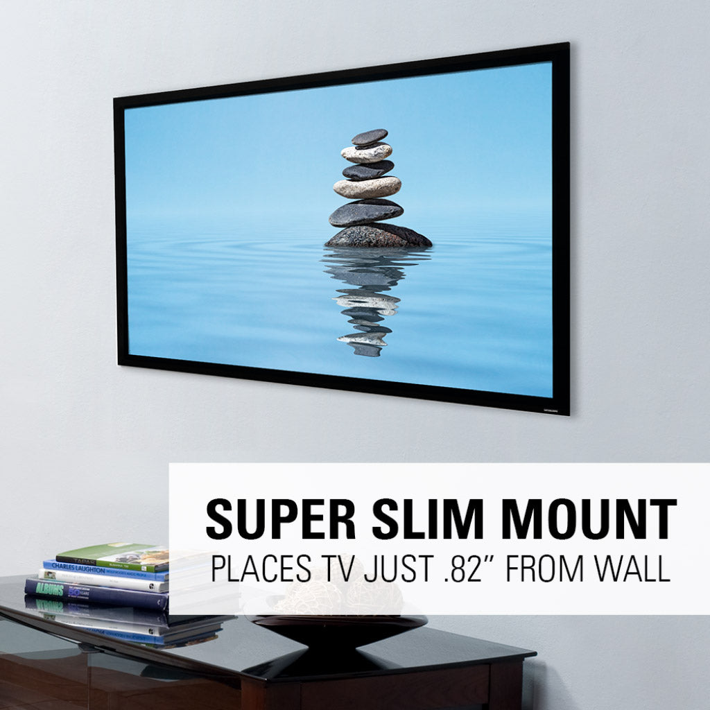 SANUS VLT16-B2 Ultra Slim Low Profile TV Mount for 40"-85" TVs