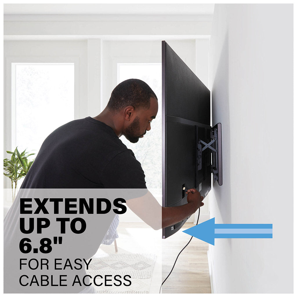 SANUS VLT7-B2 Advanced Tilt 4D Premium TV Wall Mount for 42" – 90" TVs