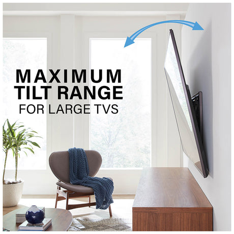 SANUS VLT7-B2 Advanced Tilt 4D Premium TV Wall Mount for 42" – 90" TVs