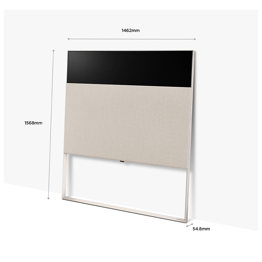 LG Objet Collection 65ART90E6QA Easel 65'' 4K OLED evo TV