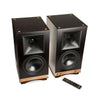 Klipsch Heritage The Sixes Wireless Active Bluetooth Speakers in ebony with remote
