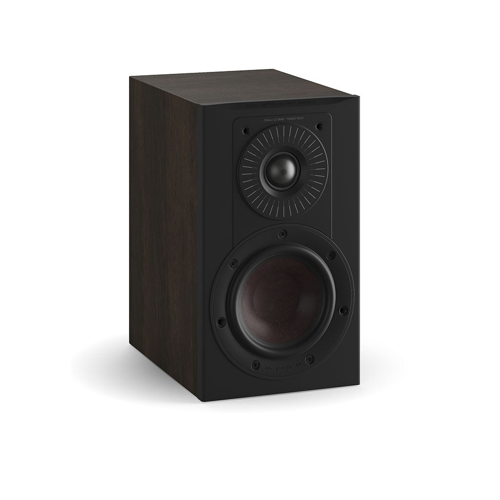 Dali Opticon 2 MK2 Bookshelf Speakers tobacco oak