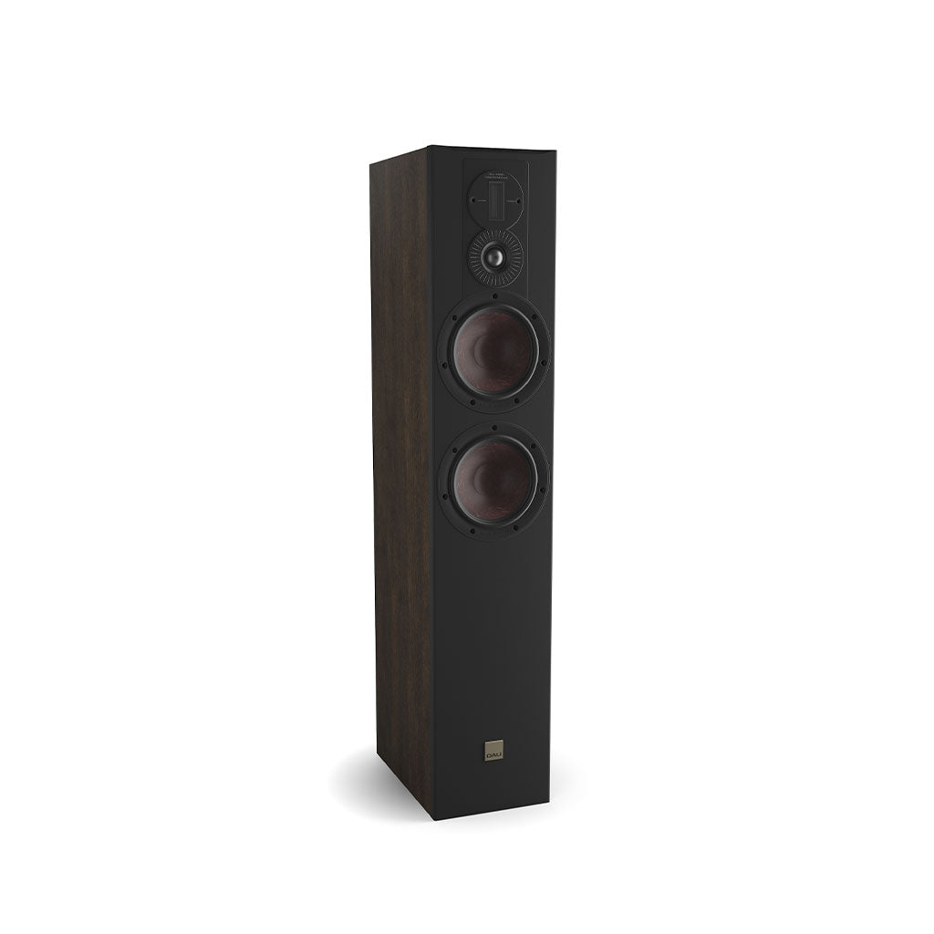 Dali Opticon 6 MK2 Floorstanding Speakers tobacco oak