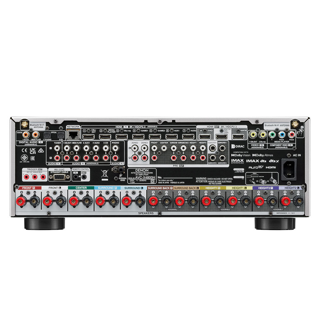 DENON AVC-X4800H 9.4 ch 8K AV Amplifier
