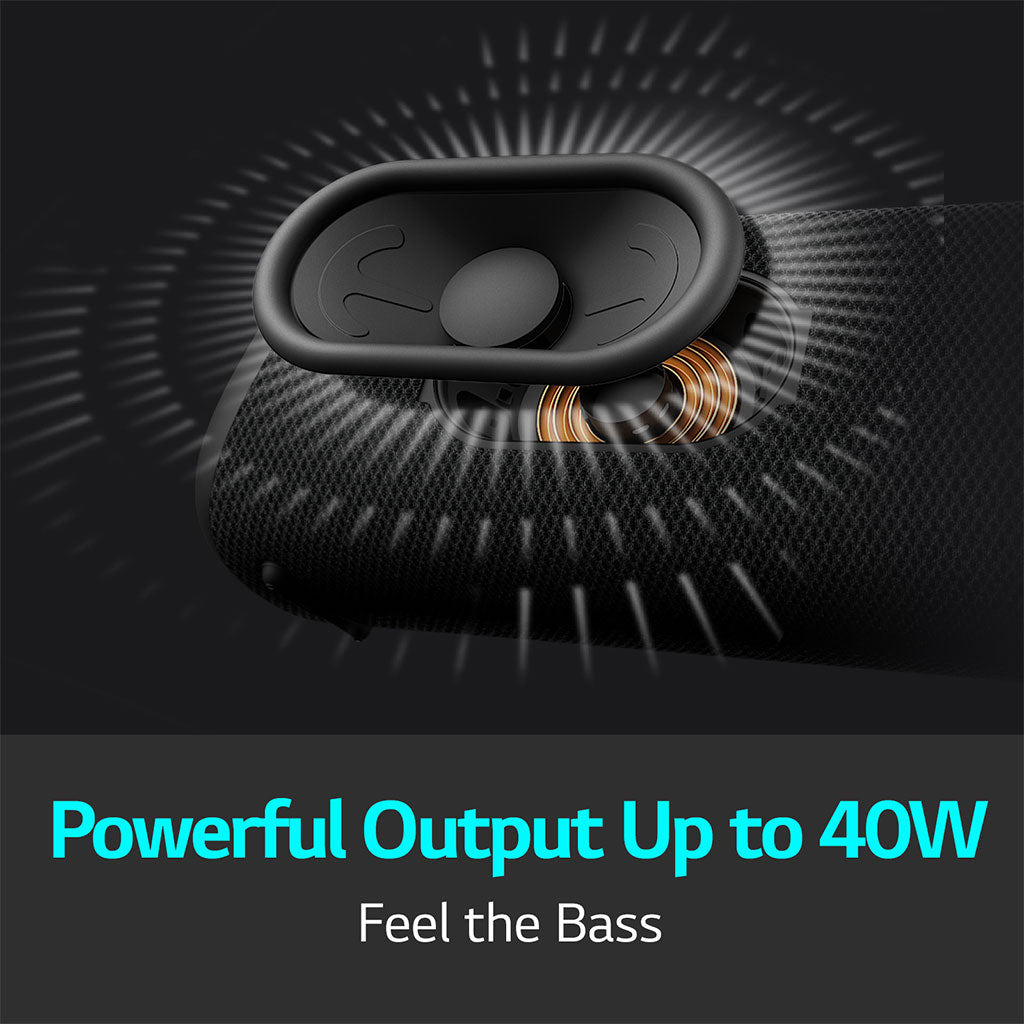 LG XG7QBK XBOOM Go Bluetooth Speaker