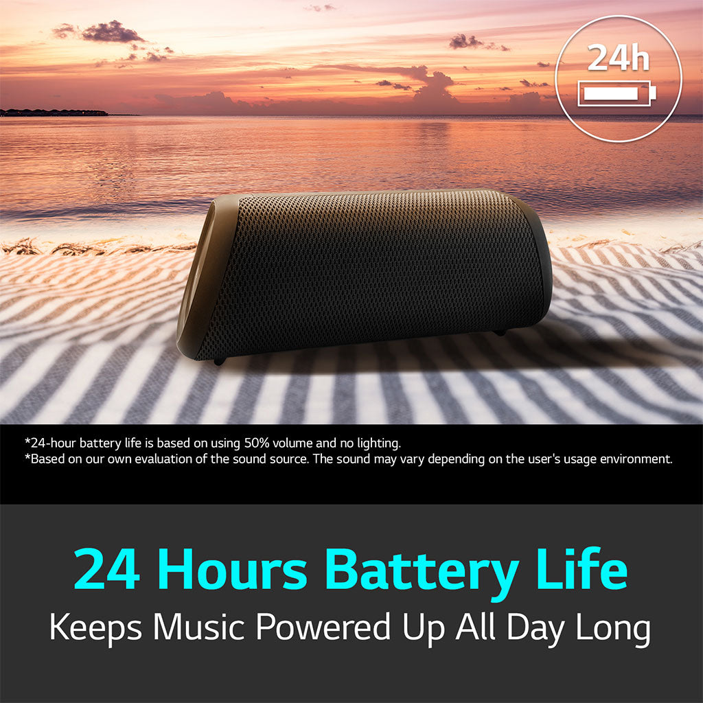 LG XG7QBK XBOOM Go Bluetooth Speaker