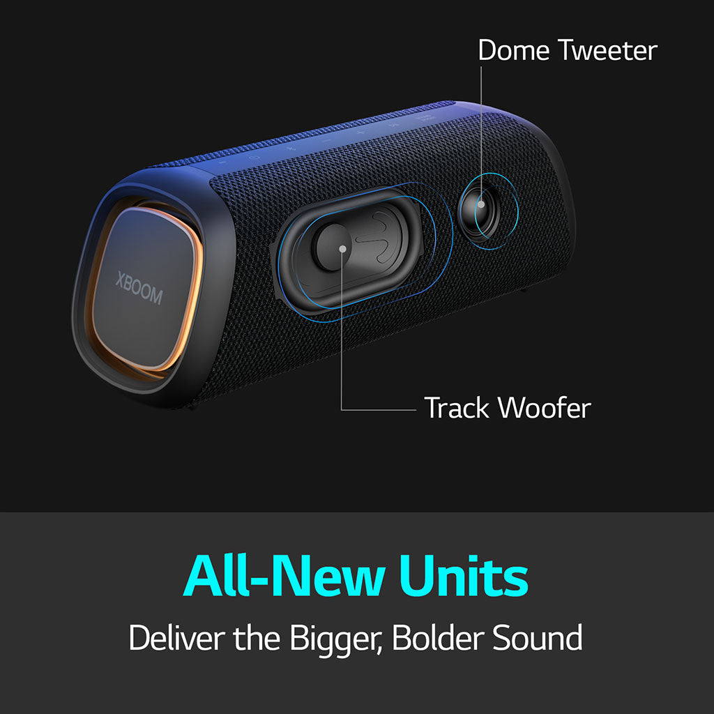 LG XG7QBK XBOOM Go Bluetooth Speaker