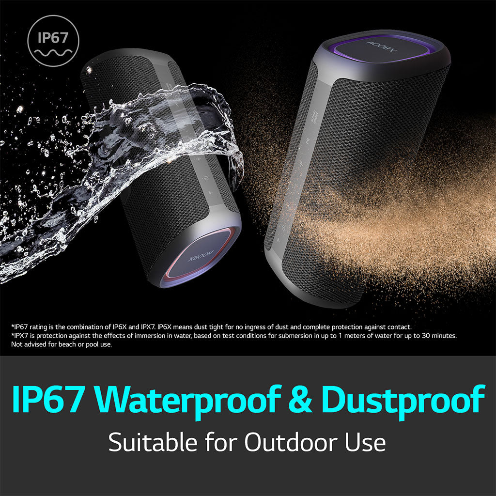 LG XG7QBK XBOOM Go Bluetooth Speaker