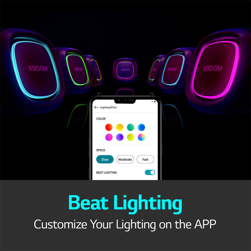 LG XG7QBK XBOOM Go Bluetooth Speaker