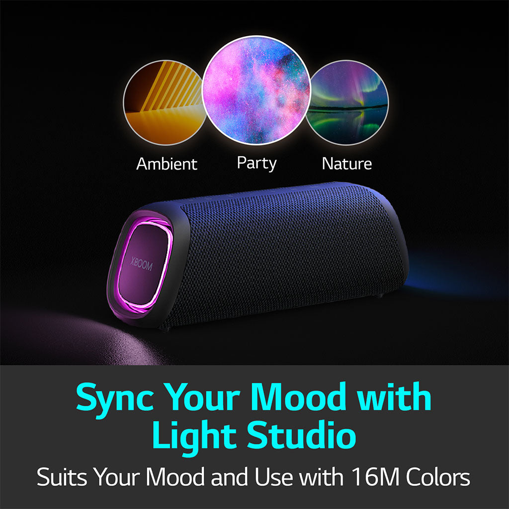 LG XG7QBK XBOOM Go Bluetooth Speaker