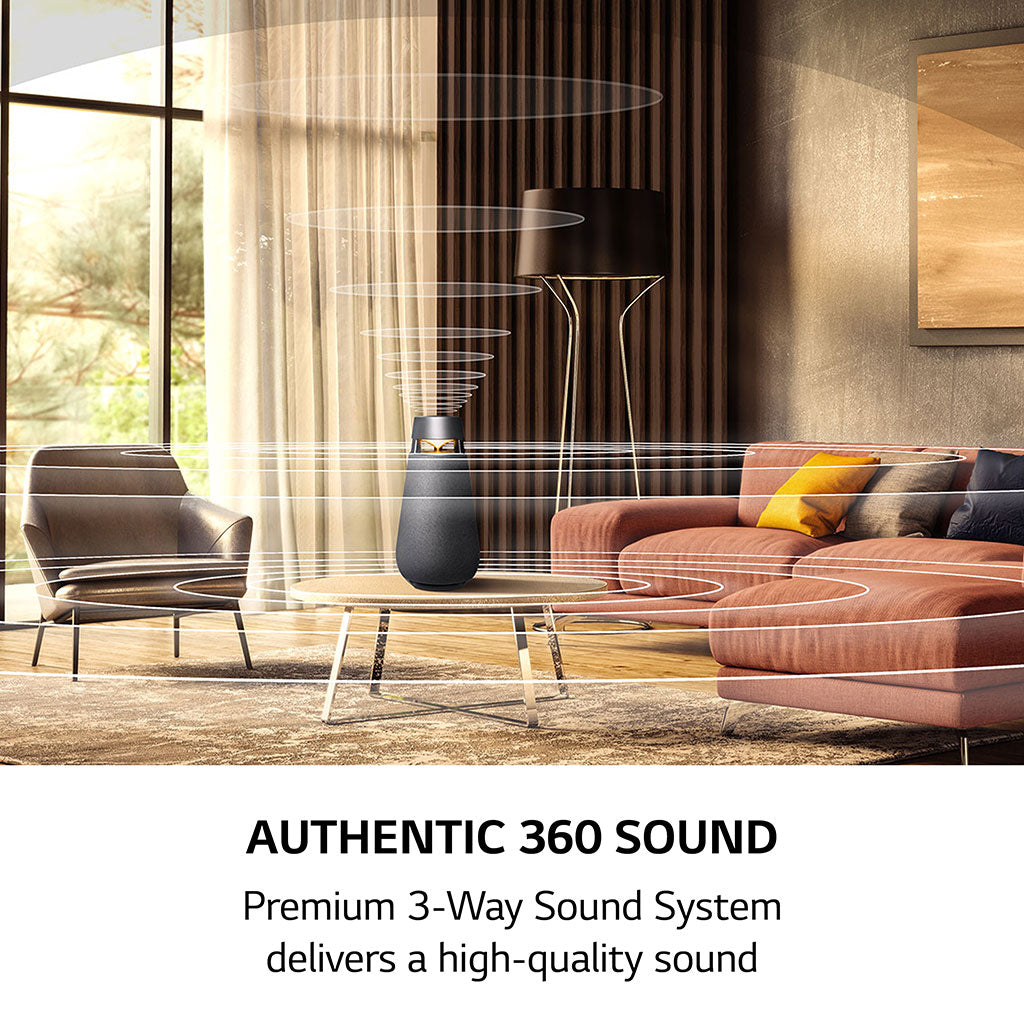 LG XO3QBK XBOOM 360 XO3 Bluetooth Speaker