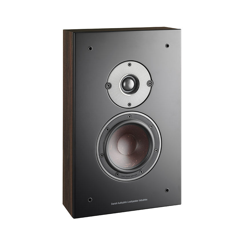 Dali Oberon On-Wall Speakers in dark walnut
