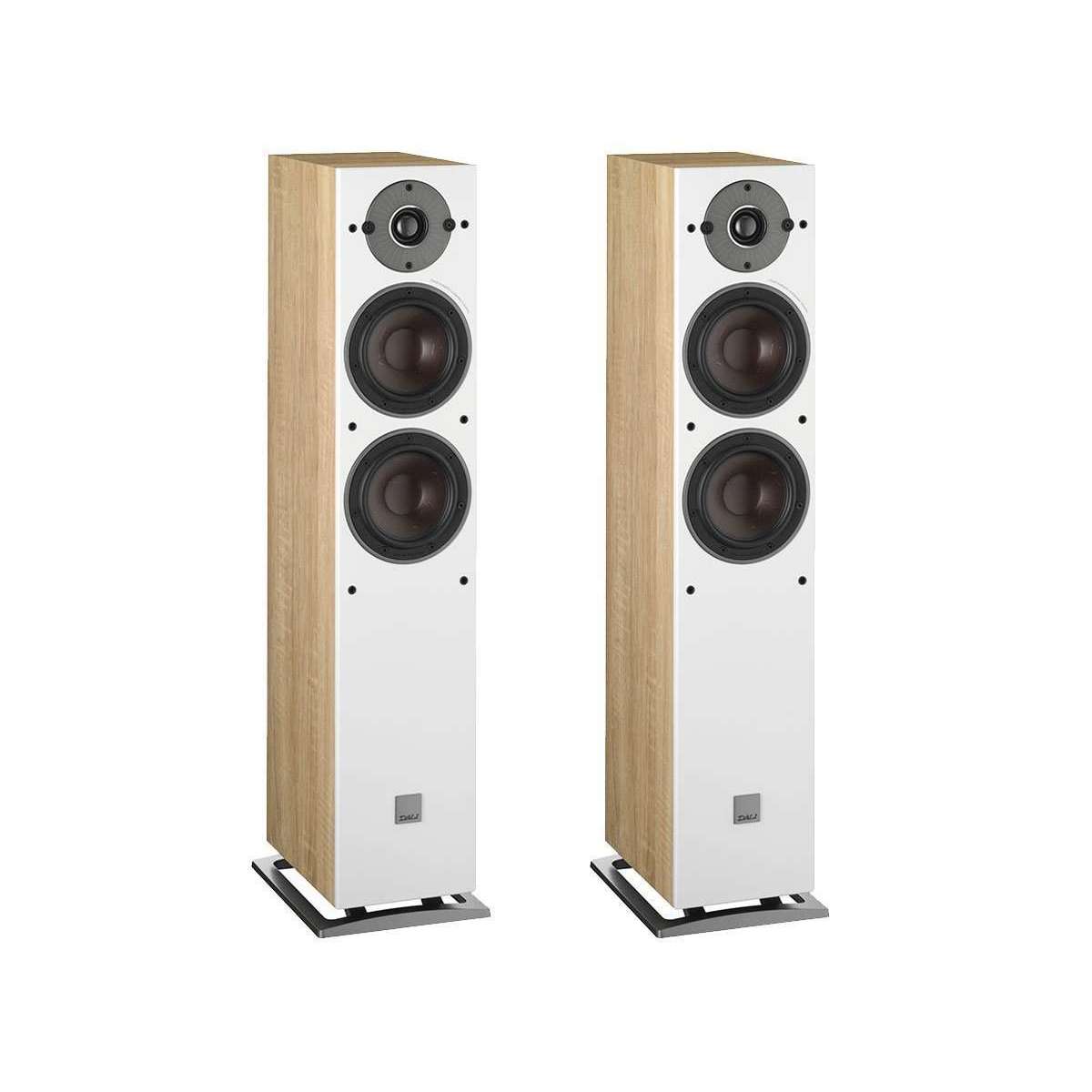 Dali Oberon 5 Floorstanding Speakers - Oak - Call SpatialOnline 0345 557 7334