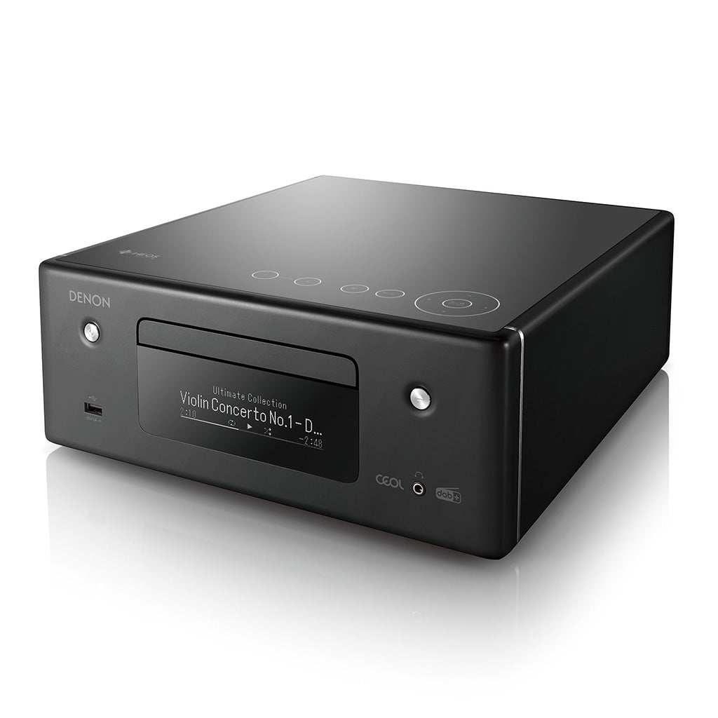 Denon RCD-N11 DAB Streaming Mini System Black