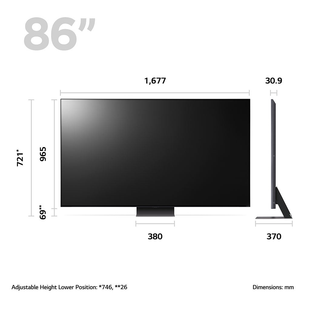 LG 86QNED816RE 86" 4K TV