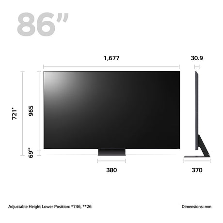 LG 86QNED816RE 86" 4K TV