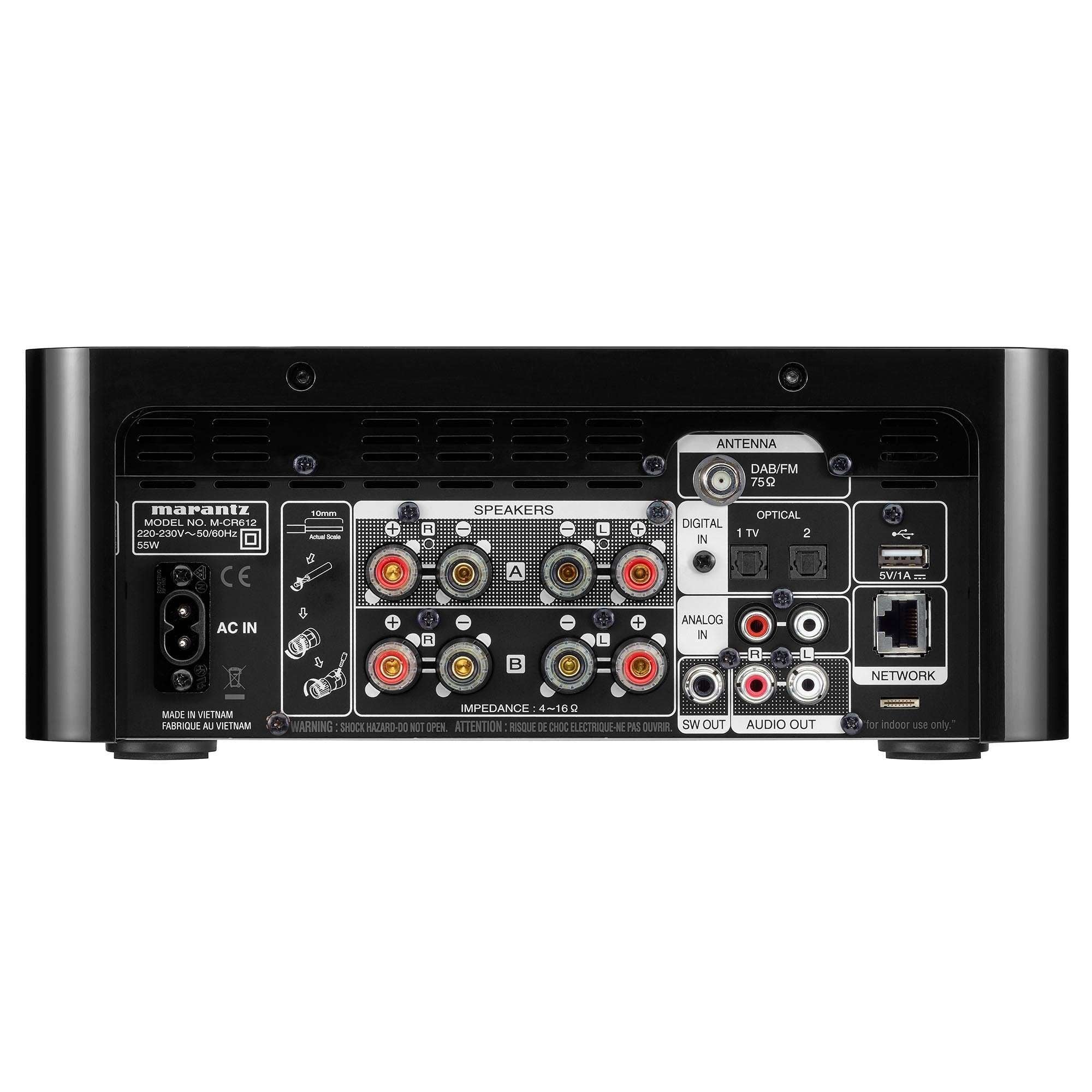 Marantz M-CR612 Melody X True Hi-Fi Network System - Call SpatialOnline 0345 557 7334