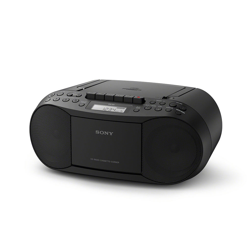 Sony CD/Cassette Boombox with Radio CFD-S70B