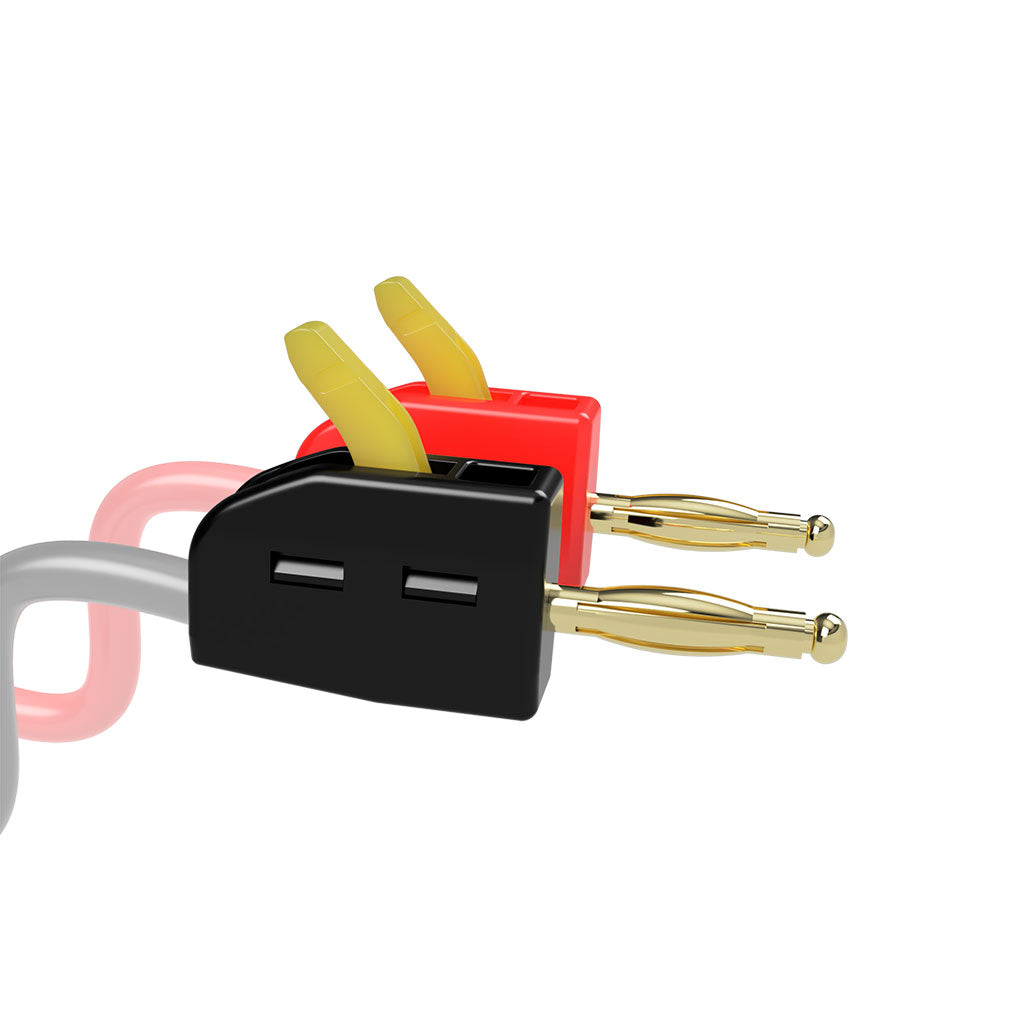 Speaker Snap Banana Plugs - 6 Pairs (12 Plugs)