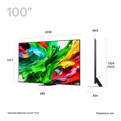 LG 100QNED86A6 100" 4K QNED evo TV