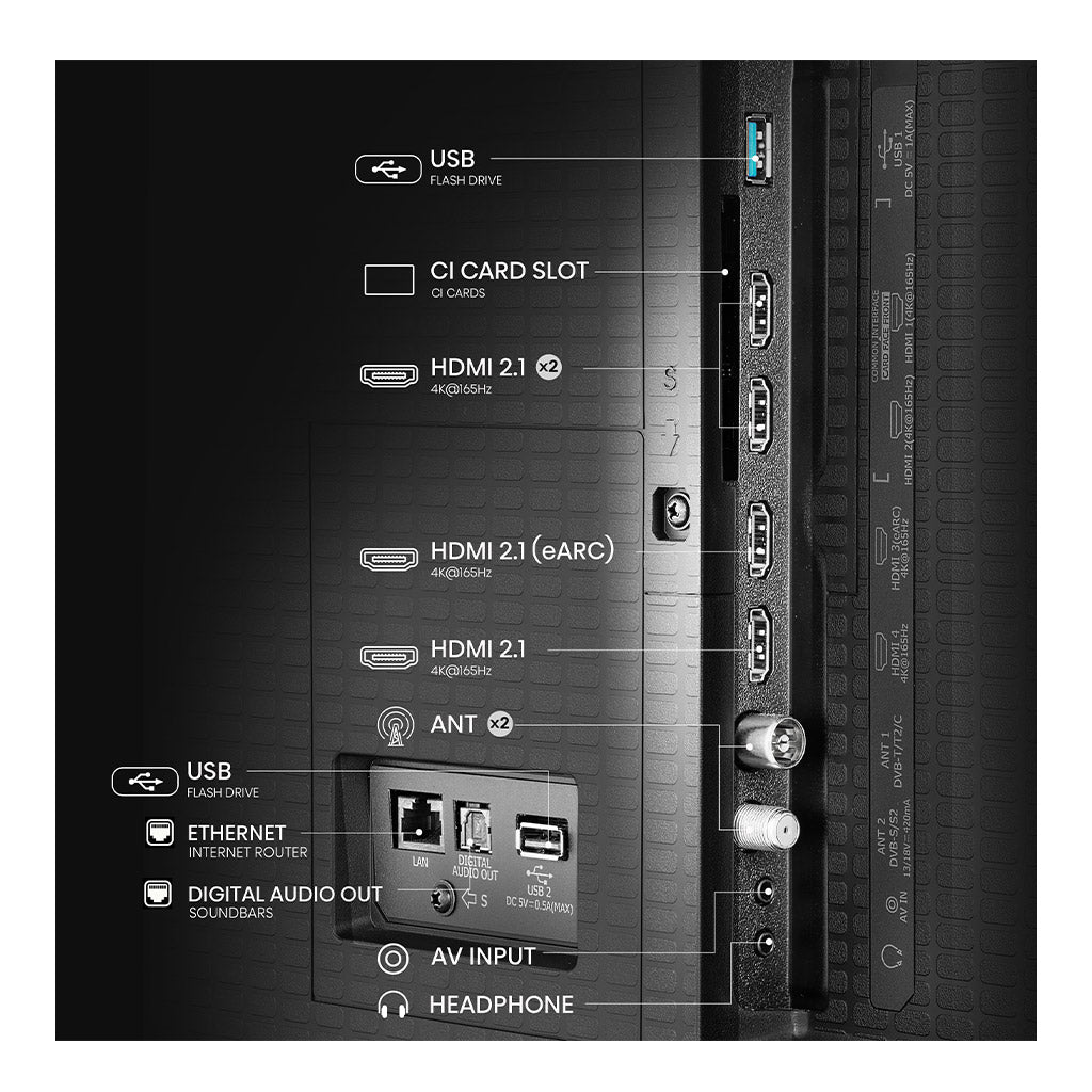 Hisense 100U7QTUK 100" ULED Smart TV
