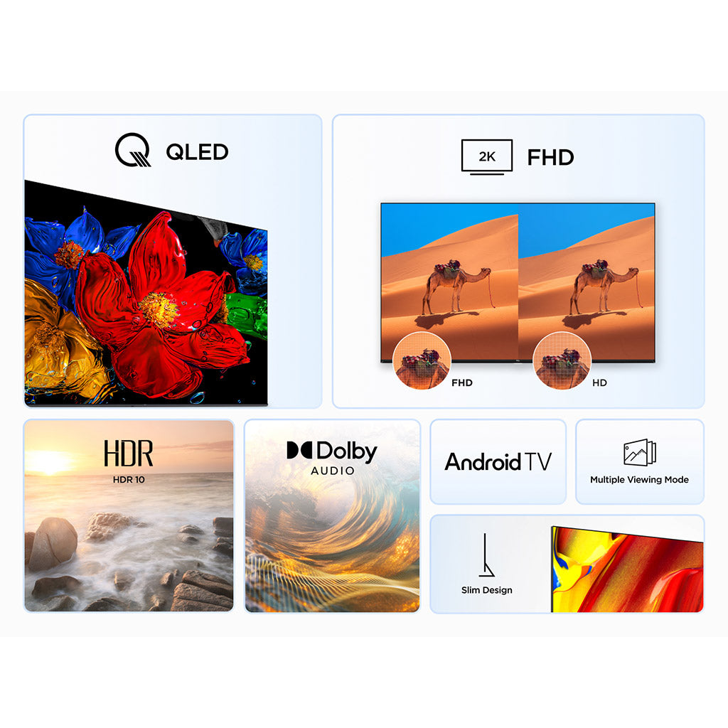 TCL 32V5C 32" Full HD QLED TV