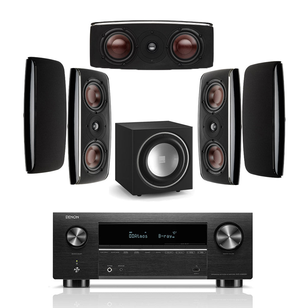 DENON AVC-X3800H with Dali Fazon and E9F Subwoofer