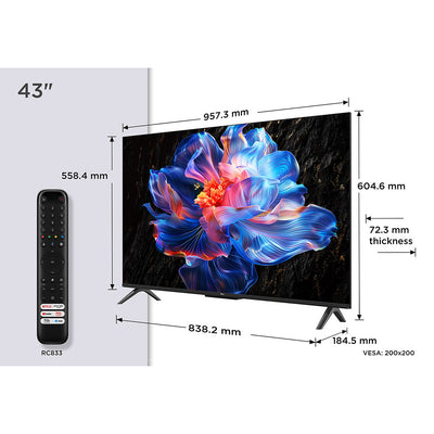 TCL 43V6C 43" 4K UHD LED TV
