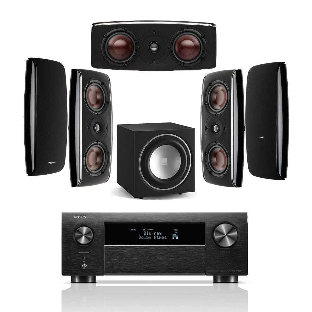 DENON AVC-X4800H with Dali FAZON and E9F Subwoofer
