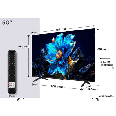 TCL 50P7K 50" 4K UHD QLED TV