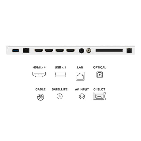 TCL NXTVision 55A300W-UK 55" QLED Smart TV
