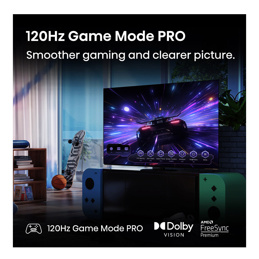 Hisense 55A85QTUK 55" OLED Smart TV