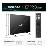 Hisense 65E7QTUK PRO 65" QLED Smart TV