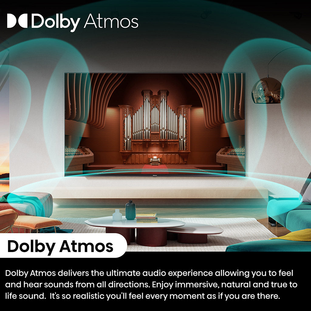 Hisense 65U7NQTUK 65" Mini LED 4K Smart TV