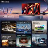 Hisense 65U7NQTUK 65" Mini LED 4K Smart TV