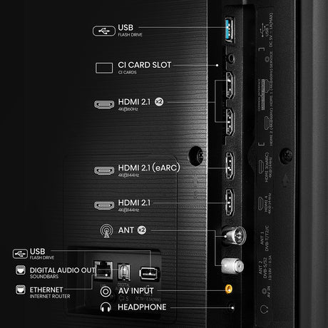 Hisense 65U7NQTUK 65" Mini LED 4K Smart TV