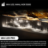 Hisense 65U8NQTUK 65" Mini LED 4K Smart TV