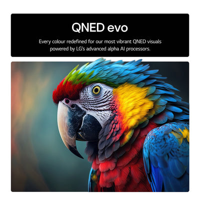 LG 86QNED85A6C 86" 4K QNED evo TV