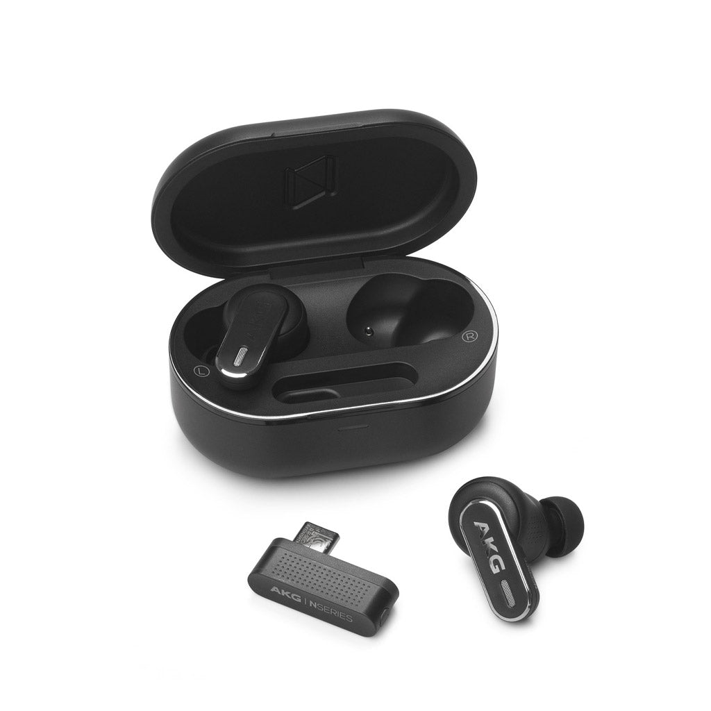 AKG N5 HYBRID ブラック AKG N5 Hybrid True Wireless Noise Cancelling Earbuds – SpatialOnline