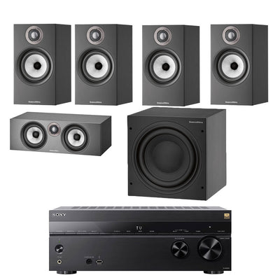 Sony TA-AN1000 - Bowers & Wilkins 607 S2 - 607 S2 5.1 Speaker Package