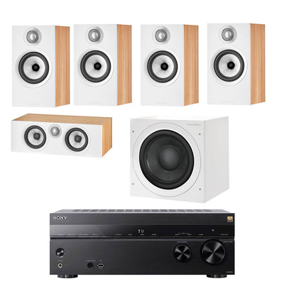 Sony TA-AN1000 - Bowers & Wilkins 607 S2 - 607 S2 5.1 Speaker Package